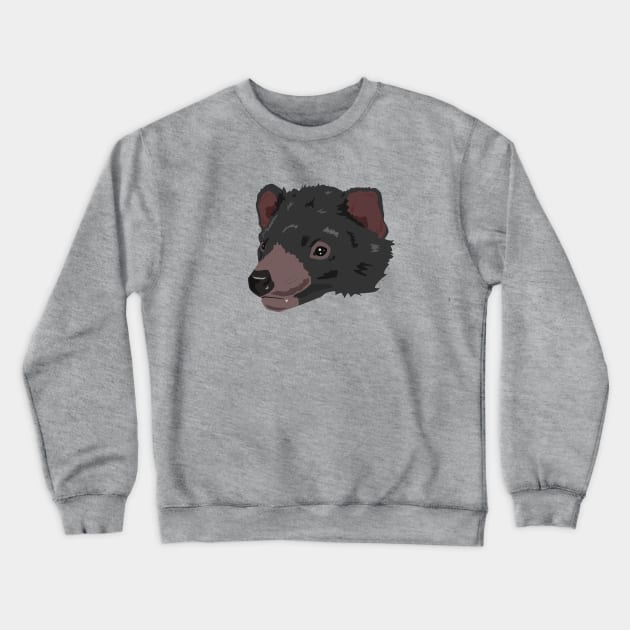 Tasmanian Devil Vector Crewneck Sweatshirt by TaliDe